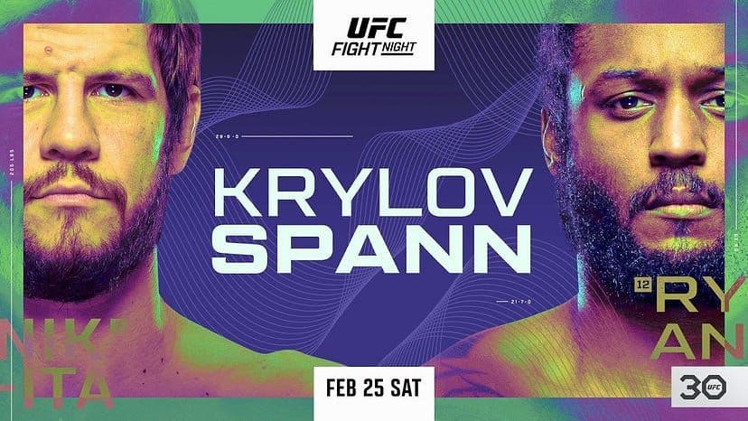 UFC Vegas 70: Spann vs Krylov Quick Preview
