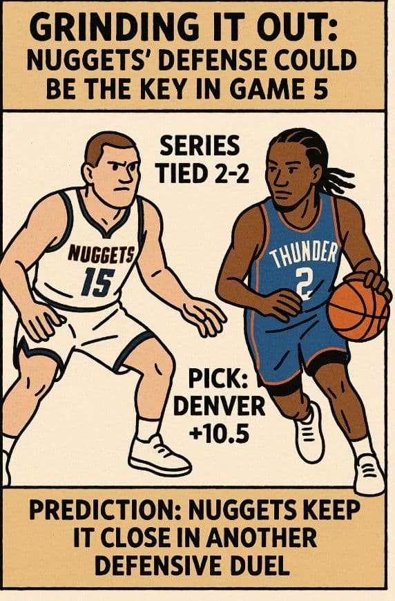 Grinding it Out: Nuggets’ Defense Could Be the Key in Game 5