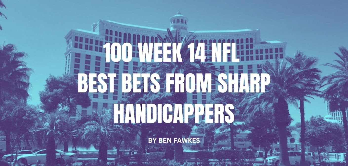 100 Week 14 NFL best bets from sharp handicappers